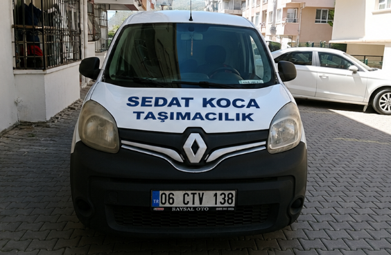 Sedat Koca Taşımacılık Ankara parça eşya taşıma aracı