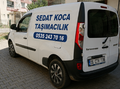 Ankara küçük eşya taşıma panelvan araç
